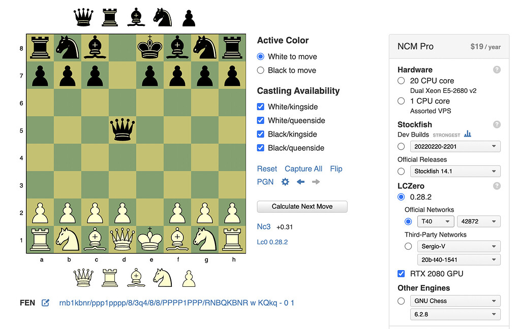 Saved Boards - Next Chess Move