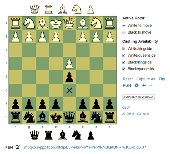 Bug the last week - Next Chess Move